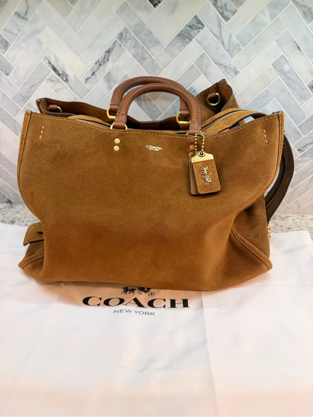 Coach Rogue 40 Suede